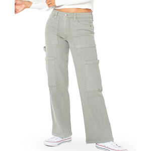 Cintura alta Y2K Multi-bolsillos Streetwear Moda Loose Fit Flared Pantalones de mujer Pantalon Outdoor Causal Baggy Cargo Pantalones Mujer - Product Image 1