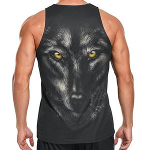 Servicio OEM, Último Diseño, Camiseta sin Mangas Casual de Punto para Hombre, Alta Calidad, Transpirable, Precio Bajo - Product Image 6