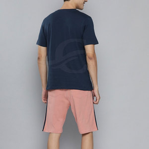 Offre Spéciale été sport entraînement ensemble de vêtements de sport 100% coton T-Shirts correspondant Shorts grande taille Fitness vêtements respirant rapide - Product Image 3