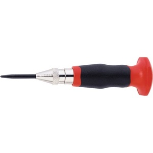 Poinçon automatique avec protège-main 60-130N, longueur 125 mm, section transversale du tige 14 mm, RENNSTEIG, Catégorie de produit : Ciseaux, Poinçons - Product Image 1