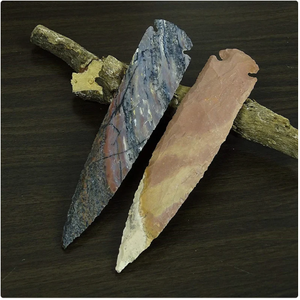 Gros pierre naturelle meilleure qualité indien guérison fantaisie jaspe pointes de flèches 4 à 10 pouces pointes de flèches en vrac à vendre - Product Image 5