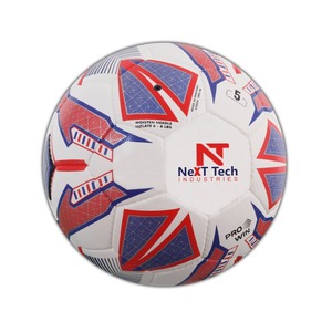 Balón de entrenamiento de fútbol de Next Tech Industries, material de PU para fines de entrenamiento con diseño personalizado y logotipo personalizado - Product Image 1