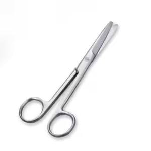 Tijeras Quirúrgicas Rectas de Acero Inoxidable de Alta Calidad, 14 cm, para Uso Quirúrgico Manual, Nawaz Surgical Co., Certificación CE - Product Image 1