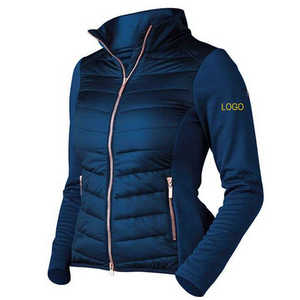 Vêtements équestres personnalisés avec rembourrage, veste d'équitation d'hiver légère et de performance active pour femmes - Product Image 3