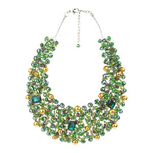 Top qualité bijoux faits à la main cadeau perles de rocaille colorées brin collier ras du cou pour femme acheter maintenant au meilleur prix - Product Image 5