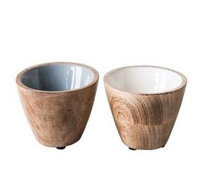 Lot de 2 bols en bambou pour mariage, design tendance, bols à fruits pour restaurant, prix attractif, fournisseur en gros, personnalisable - Product Image 3