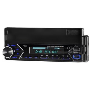 Autoradio Trevi SCD 5753 1 DIN Noir avec DAB+ et Bluetooth 4x40W USB MicroSD & AUX sans lecteur CD DAB 1 DIN DAB+ Kit voiture - Product Image 4