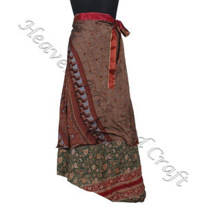 ผ้าโสร่งสำหรับเด็กผู้หญิงจากอินเดีย, ผ้าโสร่งยาวพิมพ์ลายอินเดียผ้าโสร่งรอบโบโฮสำหรับทุกฤดู - Product Image 5