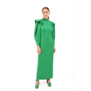 Leather Bodycon Pencil <b>Skirt</b> with Belted Waist for <b>Office</b> Lady - Product Image 1