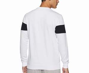 Sudadera de Hombre Transpirable de Algodón 100% Tejido a Crochet con Media Cremallera y Forro para Otoño, 230 Gramos, Alta Calidad, Lisa - Product Image 3