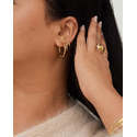 Lot de boucles d'oreilles tendance en forme de tube - Product Image 3
