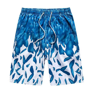 Bañador sublimado personalizado para hombre, pantalones cortos de playa de secado rápido con forro de compresión, bolsillo con cremallera, pantalones cortos para hombre - Product Image 3