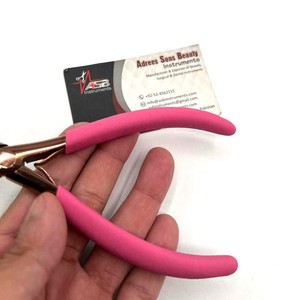 Herramienta de Belleza de Acero Inoxidable Hecha a Medida para Extensiones de Cabello con Fusión de Queratina, Alicates para Romper y Triturar, Impresión de Logotipo, Resistente al Agua - Product Image 6