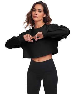 Sudadera de cuello redondo de manga larga de felpa para invierno, estilo Y2K, holgada, transpirable, informal, para mujer, venta al por mayor - Product Image 5