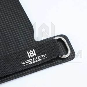 High Quality 3-Hole Carbon Fiber <b>Gymnastics</b> Hand Grips for Sports Gym Fitness Customizable Wholesale From Factory Supply - Product Image 4