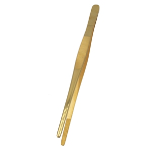 Pinzas de cocina de alta calidad, pinzas de Chef con logotipo personalizado de acero inoxidable, pinzas culinarias doradas para servir cocina Regular - Product Image 2