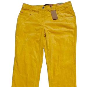 Otoño Popular Tienda de moda Pantalones rectos de cintura alta Mujeres Pantalones de pana de gran tamaño de Bangladesh - Product Image 1