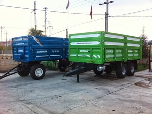 Tracteur agricole à Double essieu en Tandem, 8 tons, mécanique à bascule arrière, frein à bascule, fabriqué en turquie - Product Image 6