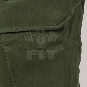 Pantalones cargo de algodón 100% de alta calidad para hombre hechos a medida, ropa de calle transpirable ligera, botón con cierre de mosca, lona recta - Product Image 6
