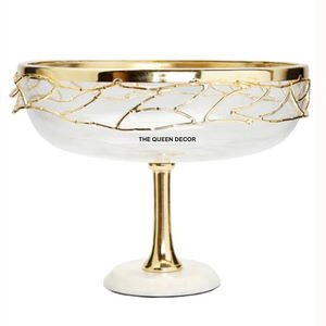 Elegant Gold Lotus <b>Bowl</b> with Unique Design Ideal for Decorative <b>Bowl</b> <b>Serving</b> Purposes Stylish and Functional - Product Image 2