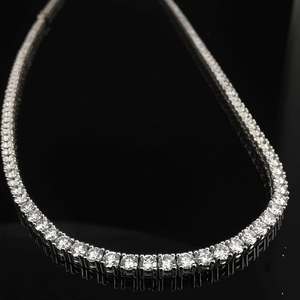 Hip Hop 5mm S925 Sterling Silver <b>Tennis</b> Bracelet with Sparkling Zirconia 2mm 3mm 4mm Diamond-Cut Link Chain for Gift - Product Image 3