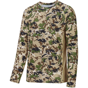 Camisetas de tiro de baloncesto de manga larga de alta calidad al por mayor camisetas de baloncesto de diseño personalizado con logotipo OEM camiseta de pesca - Product Image 2