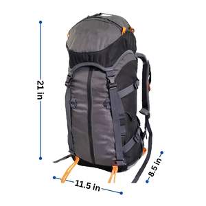 Sac à dos tactique de randonnée en plein air en tissu nylon de 50 L, sac de voyage multifonctionnel, sac à dos de randonnée, sac à dos de randonnée - Product Image 6