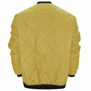 Blouson aviateur surdimensionné et moelleux pour homme, rembourré en coton chaud à capuche, imperméable et respirant, avec broderie sur le devant - Product Image 2