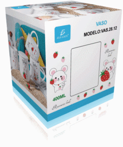 Tazza in Ceramica con Motivo a Topolino, Coperchio Carino e Cucchiaio, Set Lavabile in Lavastoviglie, Ideale per Regali - Product Image 3