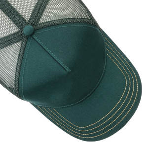 Casquette de camionneur personnalisée de haute qualité style baseball avec panneau en maille de coton toile imperméable et logo avec style camionneur - Product Image 3