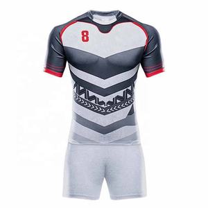 Uniforme deportivo internacional de Rugby, uniforme de poliéster sublimado personalizado, secado rápido, transpirable, de alta calidad, venta al por mayor - Product Image 6