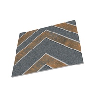Carreaux de sol de stationnement en porcelaine 2024 200x200mm et 400x400mm tailles 12mm épaisseur Design rustique pour usage extérieur