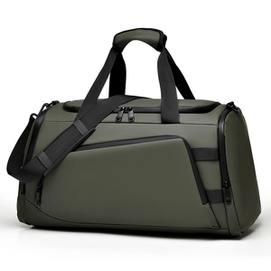 2025 meilleure qualité fermeture à glissière Sport Gym sac polochon Polyester doublé voyage sac de sport pour l'extérieur et les sports - Product Image 6