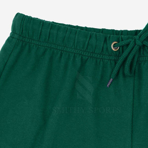 Pantalones cortos de gimnasio de calle alta para hombre, ligeros, cintura media, cierre elástico, patrón sólido, decoraciones de bolsillo, logotipo personalizado, transpirable - Product Image 5