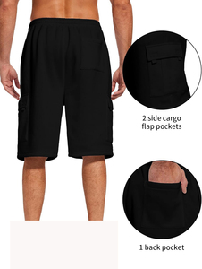 Pantalones cortos de fútbol para hombre personalizables al por mayor 2025 con logotipo patrón sólido ropa informal de entrenamiento de fútbol y correr servicio OEM - Product Image 2