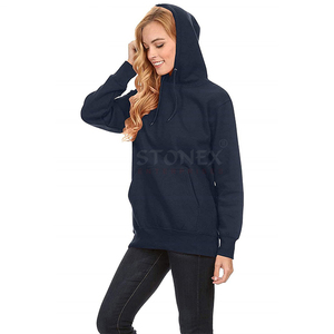 Sudadera con Capucha Premium para Mujer, Estilo Urbano, Oversize, con Puños de Punto Acanalado, Capucha Ajustable y Bolsillo Canguro - Product Image 1