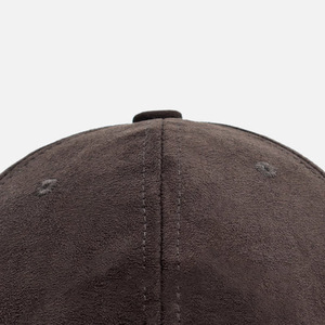 Chapeaux de sport en coton vierge personnalisés en gros d'usine Casquette de baseball simple à 6 panneaux - Product Image 4