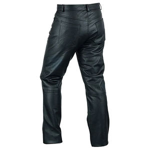 Pantalones de carreras personalizados para hombres y mujeres, pantalones de moto de cuero de vaca de nuevo estilo, transpirables y resistentes al viento para niños - Product Image 4