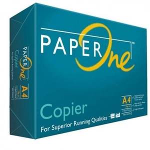 PAPER ONE 100% pulpa de madera A4 papel de copia 80gsm blanco - Product Image 1