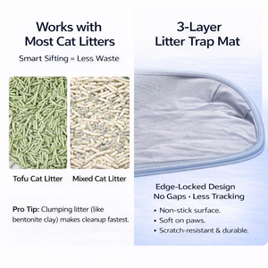 Caja de Arena para Gatos Inteligente, Autolimpiable, Antiolores, para Varios Gatos, Material PP/ABS, 80L Interior, Venta al por Mayor - Product Image 5