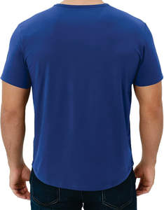 Crew Fitness T-shirts pour hommes Chemise à manches courtes de haute qualité Logo sérigraphié en soie Trendy Casual Fit Premium 100% Polyester - Product Image 2