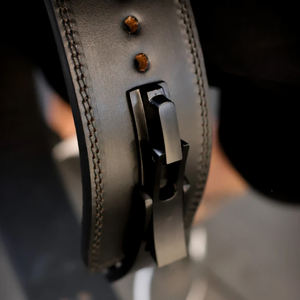 Top Selling Product Cowhide Leather Weightlifting Belt Deadlifting <b>Waist</b> <b>Support</b> Gym Training Weightlifting Belts For Sale - Product Image 5