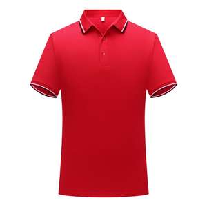 Nouveau Polo à Manches Courtes Personnalisable avec Logo – T-shirts Polo Tricotés pour Hommes - Product Image 4