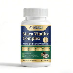 Ready to Ship US Stock Oyster Men's Maca Vitality Complex <b>8</b> in 1 Herbal Supplement <b>Tablets</b> Daily Wellness Support Energy Balance - Product Image 6