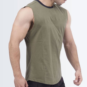 Top Corto sin Mangas de Algodón 100% Elástico con Diseño de Panel Personalizado, Dobladillo Curvo y Corte Regular para Verano - Product Image 2