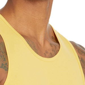 Camiseta sin Mangas Personalizada para Hombre, Logotipo Personalizado, OEM ODM, Poliéster/Algodón, Transpirable, de Alta Calidad, para Gimnasio, Color Gris, Personalizable, Digital - Product Image 6