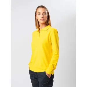 Women's Evolution LS Custom Promotional <b>Polo</b> Shirts for Merchandising - Product Image 6