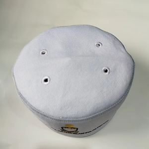 Logotipo personalizado, gorra de oración musulmana de barco Malasio de alta calidad, sombrero blanco negro para las cuatro estaciones en Bangladesh. - Product Image 4