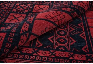 พรมปูพื้นขนสัตว์ทำมือพร้อมงานปักลายชนเผ่าพรมขนาด8x10ฟุตทำมือพรมสำหรับสวดมนต์ในห้องนั่งเล่น - Product Image 4