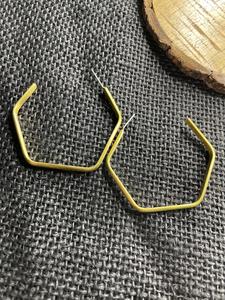 Boucles d'oreilles en métal tendance de qualité supérieure Bijoux de mode pour un usage quotidien et une fête disponibles au meilleur prix - Product Image 5